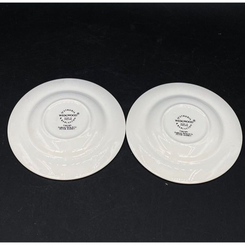 Wedgwood of Etruria Barlaston Beatrix Potter Peter Rabbit McGregor Ceramic Plate - Picture 2 of 5